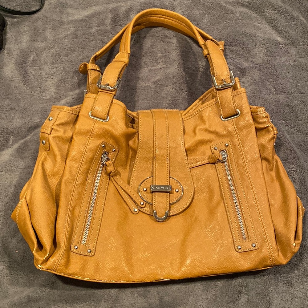 Nine West camel color purse